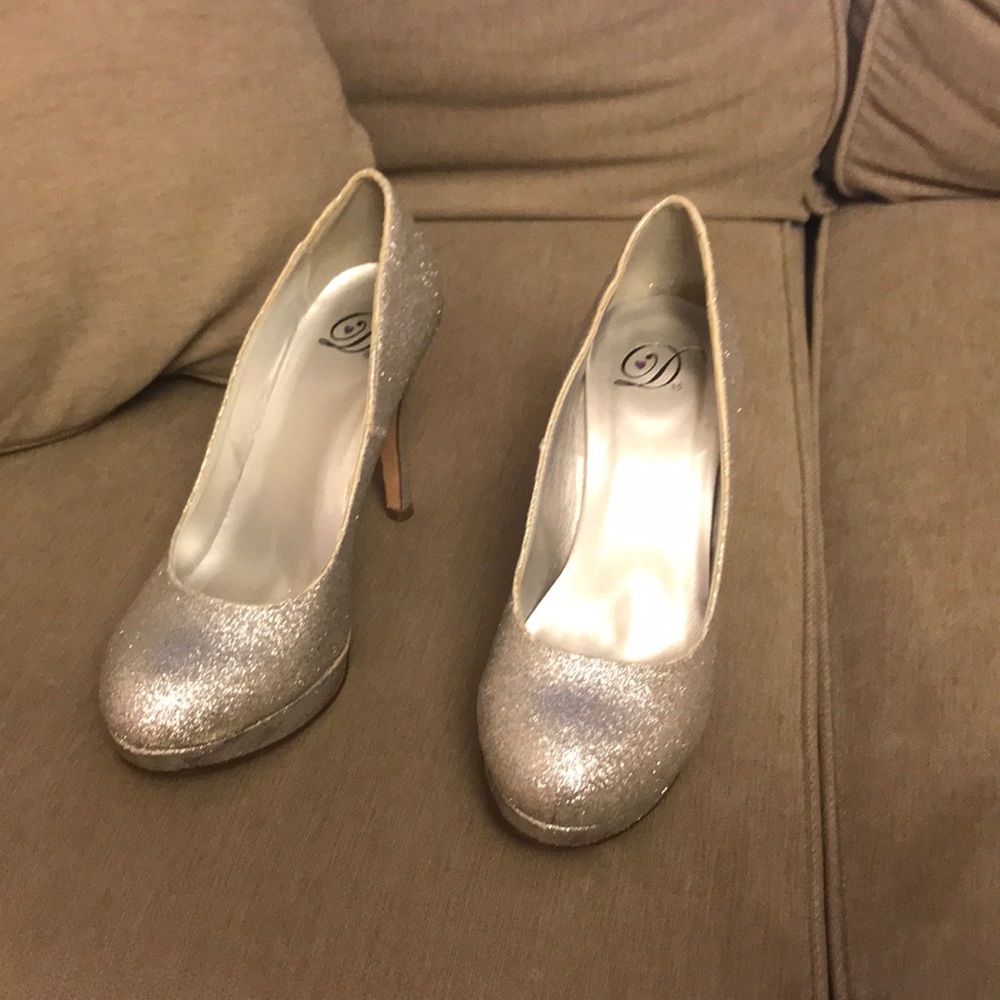 Glitter heels